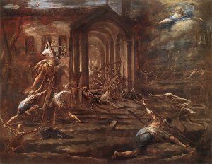 Sacrilegious Robbery by Alessandro Magnasco Oil Painting