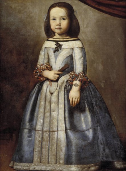 Main Product Photo of Portrait of Laura Chigi  Painting by Alessandro Mattia