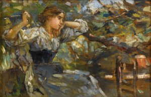 Tagtraumerei by Alessandro Milesi Oil Painting