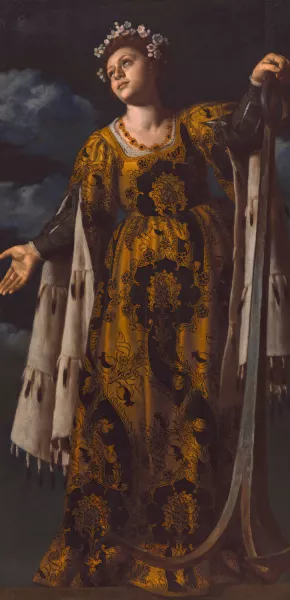Allegory of Hope by Alessandro Turchi Oil Painting