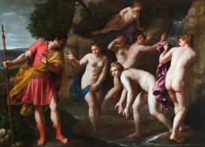 Diana and Actaeon by Alessandro Turchi Oil Painting