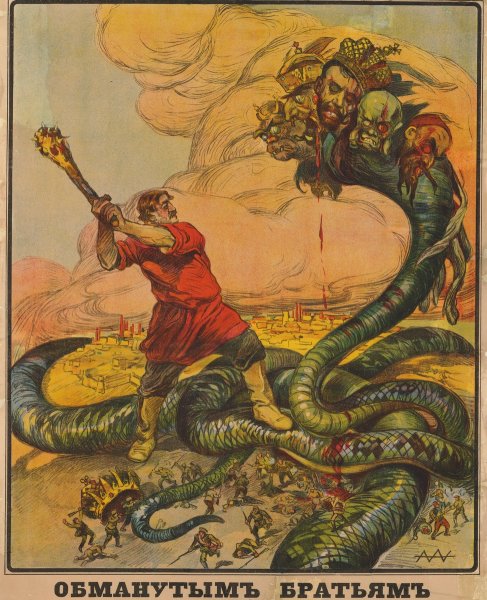 To the Deceived Brothers by Alexander Apsit - Hand-Painted Oil Painting Reproduction