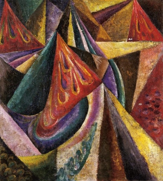 Main Product Photo of Abstract Composition Painting by Alexander Bogomazov