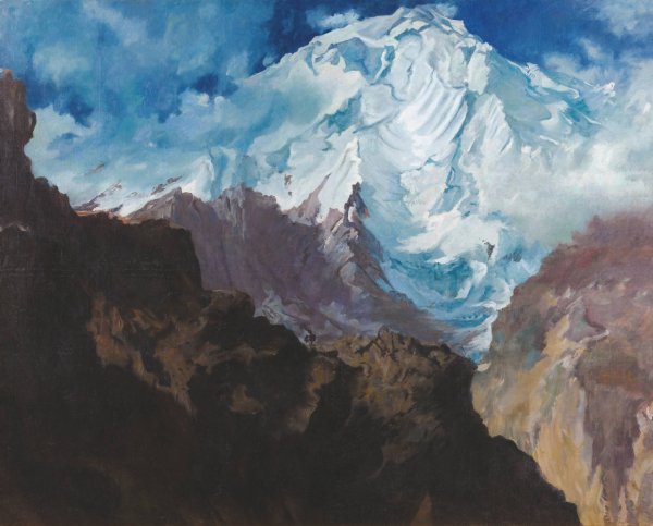 Main Product Photo of Mount Rakaposhi Painting by Alexander Evgenievich Yakovlev