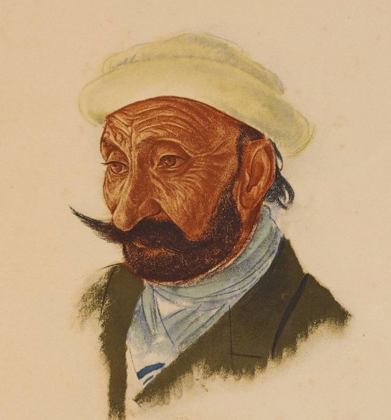 Main Product Photo of Raja Khasroo Khan de Naga, Tchalt  Painting by Alexander Evgenievich Yakovlev