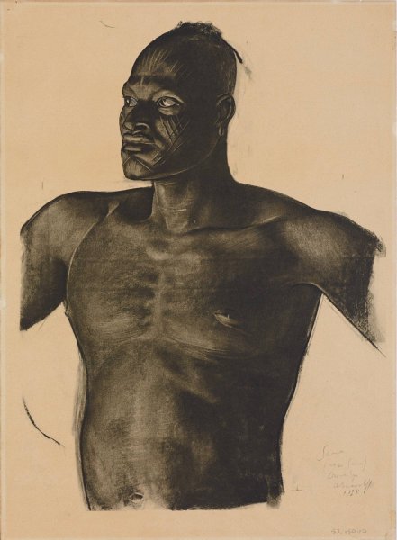 Main Product Photo of Sara LePisteur, Bahr Ouandja  Painting by Alexander Evgenievich Yakovlev