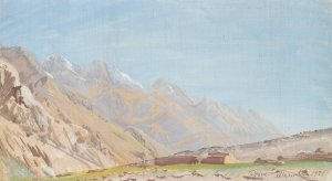 View Of Beyik by Alexander Evgenievich Yakovlev Oil Painting