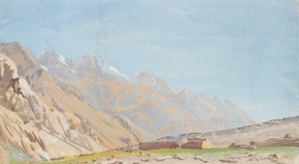 Main Product Photo of View Of Beyik  Painting by Alexander Evgenievich Yakovlev