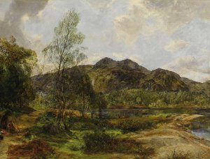Ben Venue by Alexander Fraser Jr. Oil Painting