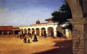 Mission San Juan Capistrano by Alexander Harmer - Oil Painting Reproduction