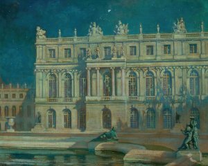 Nocturne, Versailles by Alexander Harrison Oil Painting