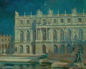 Nocturne, Versailles by Alexander Harrison Oil Painting