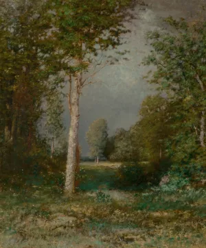 A Forest Glade by Alexander Helwig Wyant Oil Painting