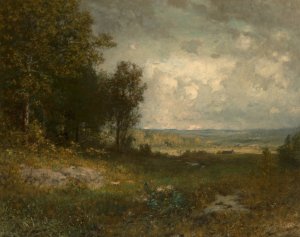 End of Summer by Alexander Helwig Wyant Oil Painting