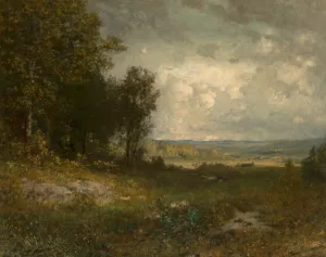 End of Summer by Alexander Helwig Wyant Oil Painting