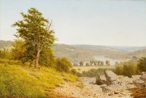 Landscape by Alexander Helwig Wyant Oil Painting
