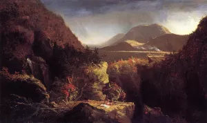 Landscape with Figures painting by Alexander Helwig Wyant