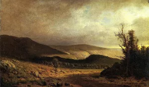 Sunset in Kentucky Oil painting by Alexander Helwig Wyant
