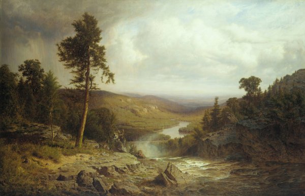 Tennessee  by Alexander Helwig Wyant - Hand-Painted Oil Painting Reproduction