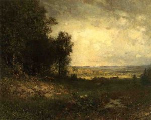 The End of Summer by Alexander Helwig Wyant Oil Painting