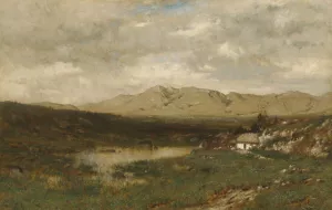 View in County Kerry by Alexander Helwig Wyant Oil Painting