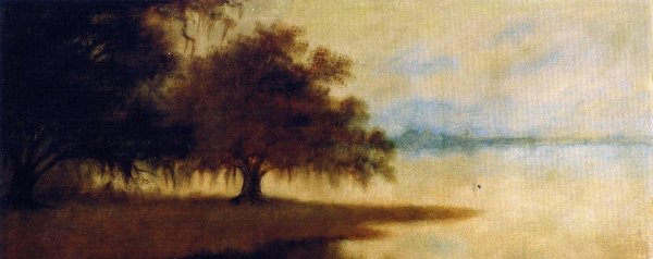Main Product Photo of Bayou Teche Country Painting by Alexander John Drysdale