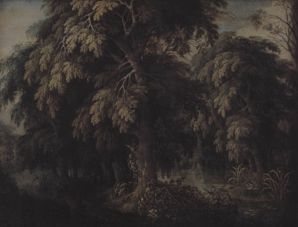 Main Product Photo of Wooded Landscape  Painting by Alexander Keirincx