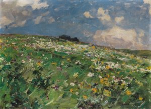 Sommerwiese Oil painting by Alexander Koester
