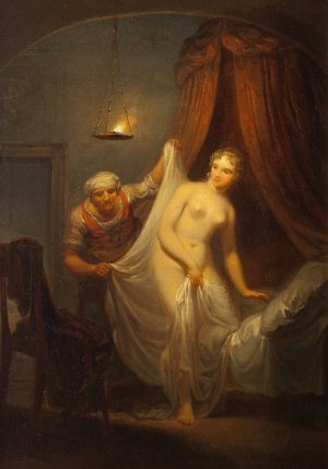 After the Bath by Alexander Laureus Oil Painting