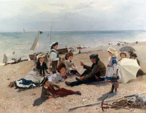 A Story Oil painting by Alexander M. Rossi