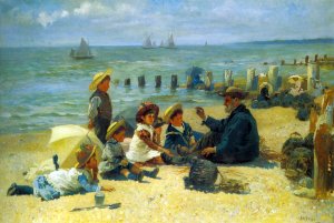 A Summer's Tale Oil painting by Alexander M. Rossi