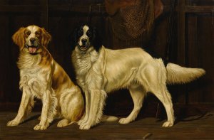 Ready for the Hunt by Alexander Pope Jr. Oil Painting