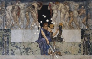 Melpomene by Alexander Rothaug Oil Painting
