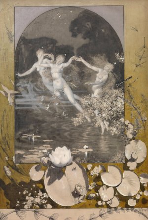 Reigen - Tanz, Musik, Liebe by Alexander Rothaug Oil Painting