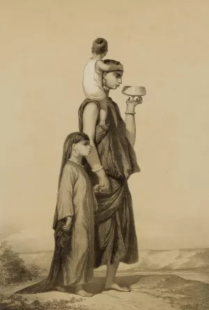 A Fellah Woman Oil painting by Alexandre Bida
