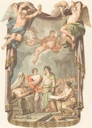 Study Revealing Anatomy to Medicine and Art by Alexandre Briceau Oil Painting