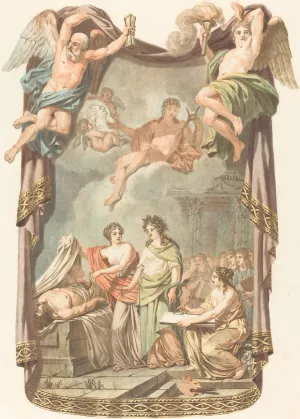 Study Revealing Anatomy to Medicine and Art by Alexandre Briceau Oil Painting