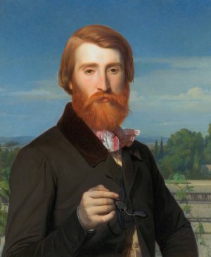 Alfred Bruyas Oil painting by Alexandre Cabanel