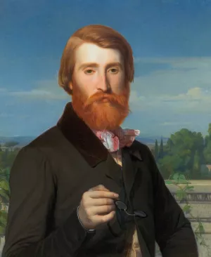 Alfred Bruyas by Alexandre Cabanel Oil Painting