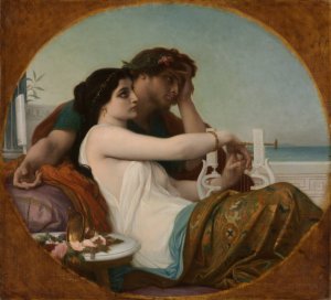 Algae and Boniface by Alexandre Cabanel Oil Painting