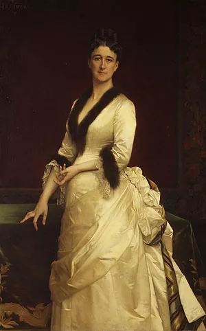 Catharine Lorillard Wolfe 1828-1887 by Alexandre Cabanel - Oil Painting Reproduction