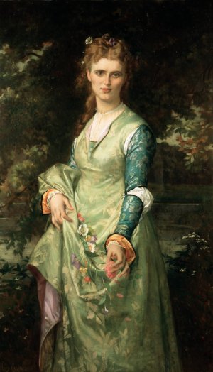 Christina Nilsson by Alexandre Cabanel Oil Painting
