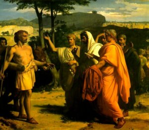 Cincinnatus Receiving Deputies of the Senate by Alexandre Cabanel Oil Painting