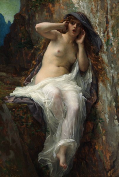 Echo  by Alexandre Cabanel - Hand-Painted Oil Painting Reproduction