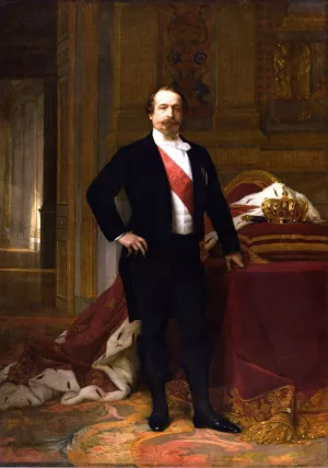 Emperor Napoleon III by Alexandre Cabanel - Oil Painting Reproduction