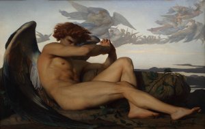Fallen Angel by Alexandre Cabanel Oil Painting