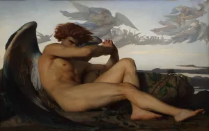 Fallen Angel by Alexandre Cabanel Oil Painting