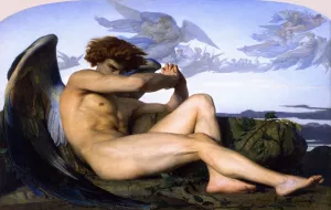 Fallen Angel painting by Alexandre Cabanel