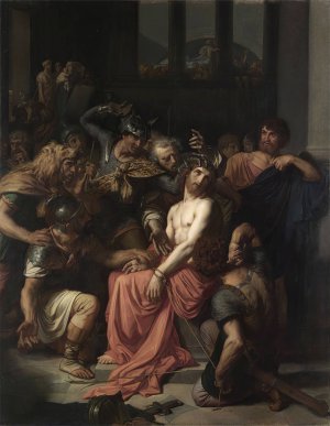 Jesus dans le pretoire by Alexandre Cabanel Oil Painting