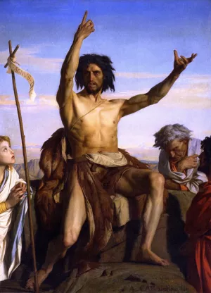 John the Baptist by Alexandre Cabanel - Oil Painting Reproduction